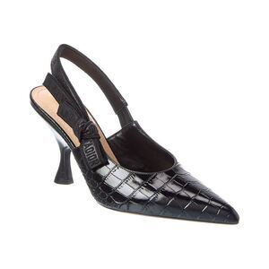 Dior J'adior Leather Slingback Pump, Black